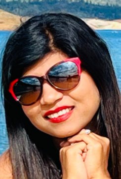 Leadership team member of Level Up Montessori, outdoors